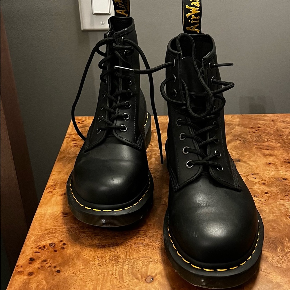 Dr. Martens Black Combat Boots - never worn